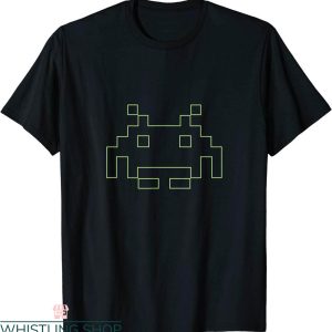 Space Invader T-Shirt 80s Arcade Game Retro Space Alien