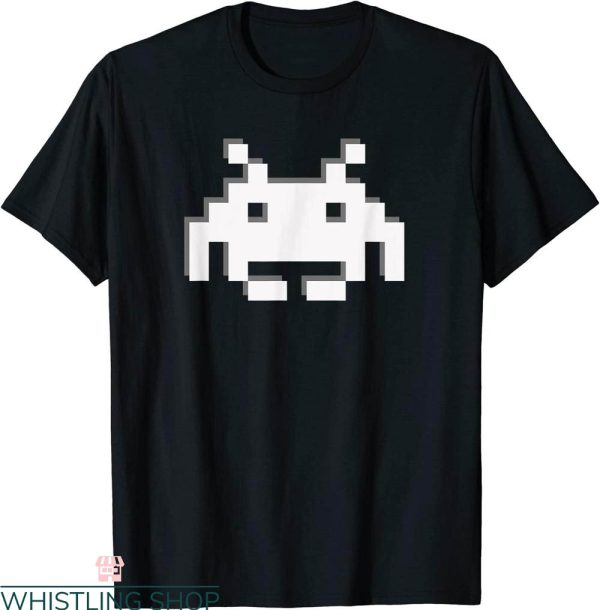Space Invader T-Shirt Gamer’s-Gaming Space Alien Invader