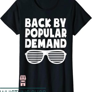 Supply And Demand T-Shirt Back Popular Back School Teacher