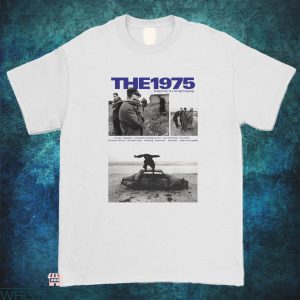 The 1975 T-Shirt Vintage Retro Pinky Tour Band Music Tee