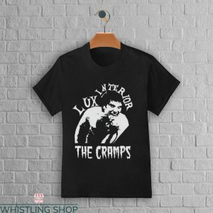 The Cramps T-Shirt Microphone Psychobilly Punk Rock Tee