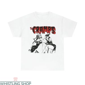 The Cramps T-Shirt Vintage 80s Rock Band Music Punk Tee