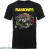 The Ramones T-Shirt Road To Ruin Punk Rock Official Tee