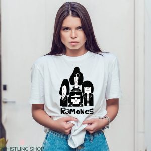 The Ramones T-Shirt Vintage 90s Rock Band Joey Ramone