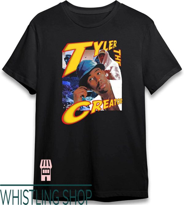 Tyler The Creator T-Shirt Top Trend Vintage Style Music