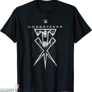 WWE UK T-Shirt Undertaker Logo Face Fill Wrestling Tee