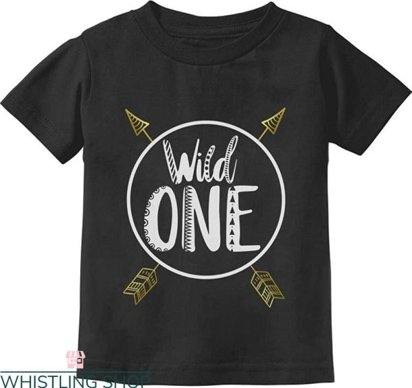 Wild One T-Shirt First Birthday Outfit 1st Birthday Year Old