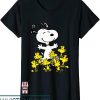 Womens Snoopy T-Shirt Peanuts Chick Party