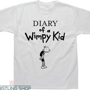 World Book Day T-Shirt Diary Of A Wimpy Inspired Tee