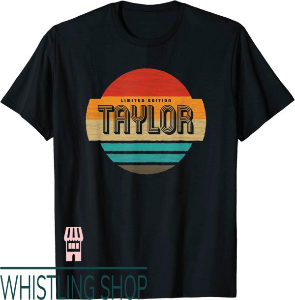 Sean Taylor T-Shirt Retro Vintage Sunset Limited Edition