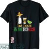 818 Tequila T-Shirt The 3 Three Amigos Salt Tequila Lime