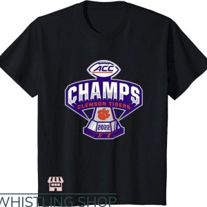 Acc Champions T-Shirt Clemson Tigers ACC Champs Cup 2022