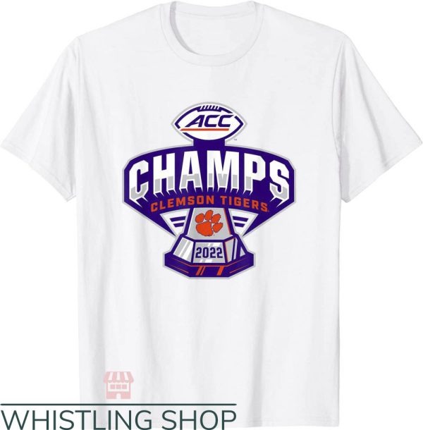 Acc Champions T-Shirt Clemson Tigers Champions Cup 2022 NFL
