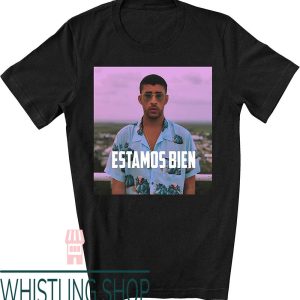 Bad Bunny Vintage T-Shirt Guava Iguana Estamos Bien The Fan