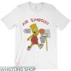 Bart Simpson Dunks T-Shirt Air Simpson Basketball T-Shirt