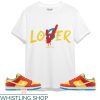 Bart Simpson Dunks T-Shirt Loser Lover Match Dunk Low Tee