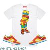 Bart Simpson Dunks T-Shirt Nike Dunks Bart Simpson Anom Tee