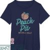 Beverly Hills Hotel T-Shirt 90210 Peach Pit Logo