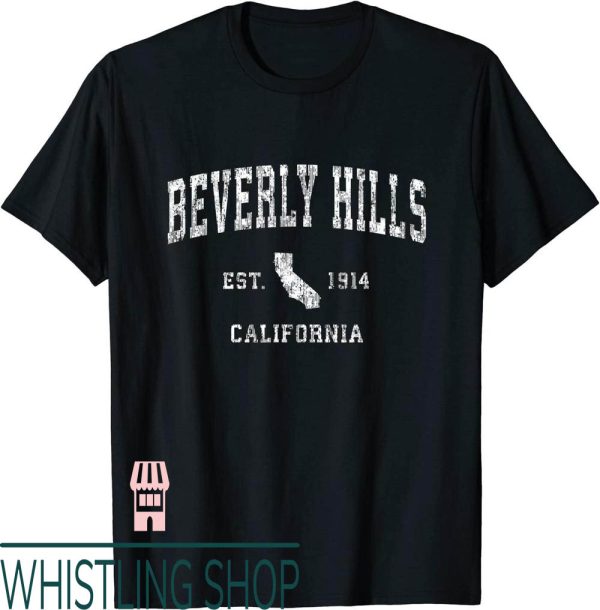 Beverly Hills Hotel T-Shirt California Vintage Athletic