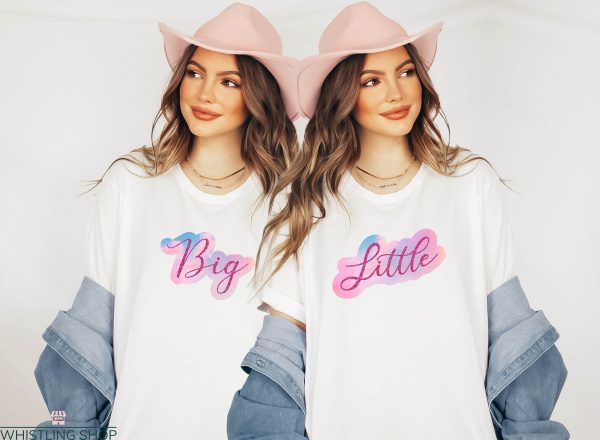 Big And Little T-Shirt Swiftie Sorority Lover The Eras Tour