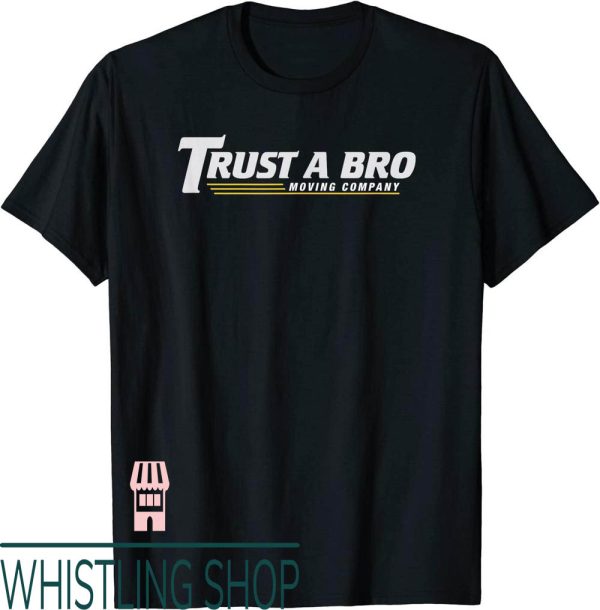 Big Bro T-Shirt Marvel Hawkeye Trust A Moving Company Logo