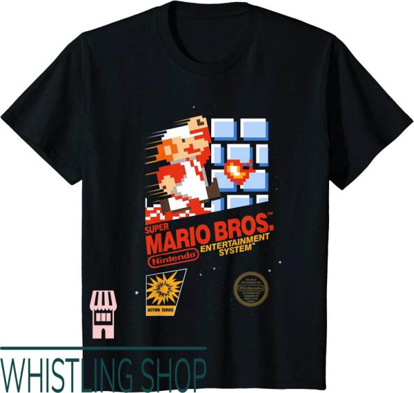 Big Bro T-Shirt Super Mario Dashin Action Graphic