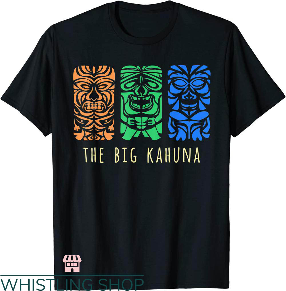Big Kahuna Burger T-shirt Hawaii Tiki Surfer The Big Kahuna