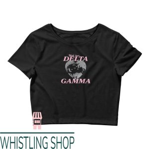 Big Little T-Shirt Delta Gamma Baby Sorority Crop
