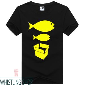 Big Little T-Shirt Fish Funny Printed