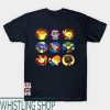 Big Little T-Shirt Gaming Heroes PlayStation Ratchet Clank