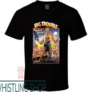 Big Little T-Shirt In Little China Retro Movie Fan