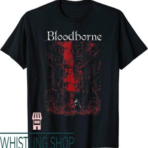 Blood Incantation T-Shirt Bloodborne Red City Background