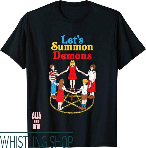 Blood Incantation T-Shirt Lets Summon Demons Creepy