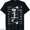 Bow Hunting T-Shirt Anatomy Of Archery Bowhunting Tee