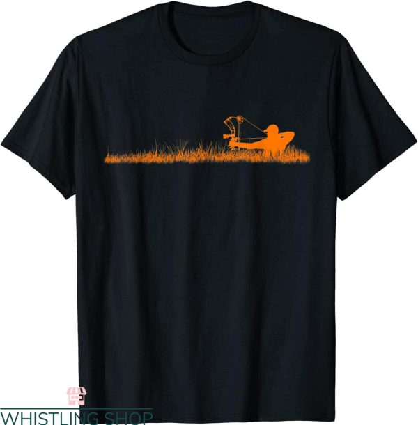 Bow Hunting T-Shirt Archery Bow Hunter Deer Mule Elk Bow