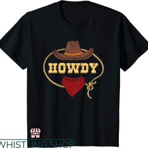 Brandy Melville Cowboy T-shirt Howdy T-shirt