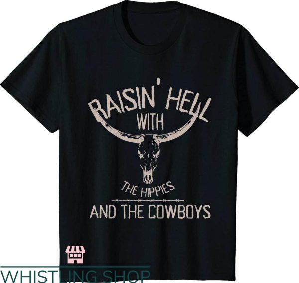 Brandy Melville Cowboy T-shirt The Hippies And The Cowboys