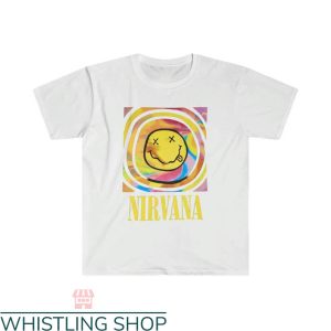 Brandy Melville Nirvana T-shirt Nirvana Smile Face T-shirt