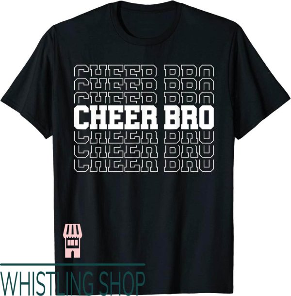 Cheer Brother T-Shirt Vintage Retro Cheerleader Squad