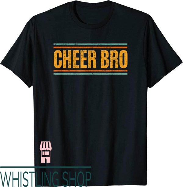 Cheer Brother T-Shirt Vintage Retro For Matching Family