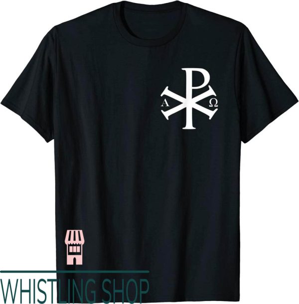 Chi Omega T-Shirt Chi Rho Byzantine Jesus Christ Bible