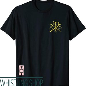 Chi Omega T-Shirt Christian Labarum Christogram Cross Faith