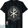 Chi Omega T-Shirt Christogram Jesus Symbol Alpha Catholic