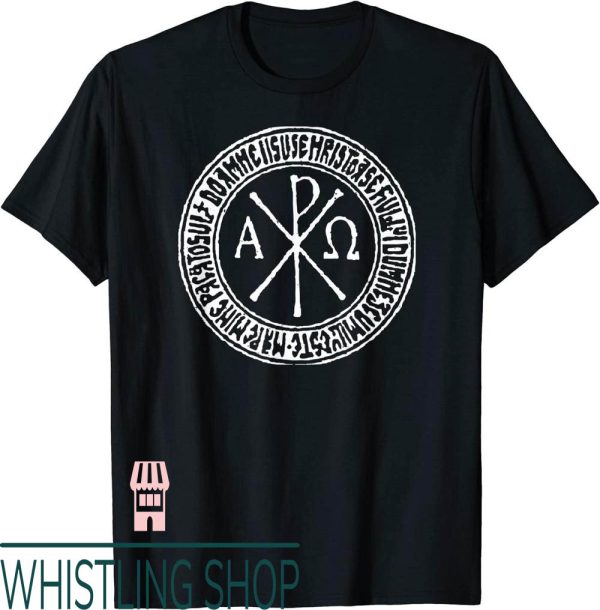 Chi Omega T-Shirt Labarum Ancient Christian Symbol Rho