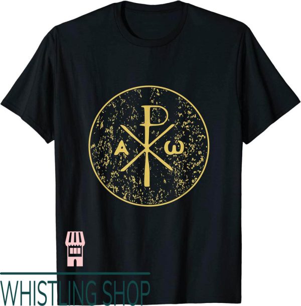 Chi Omega T-Shirt Rho Alpha And Christogram Christ Jesus