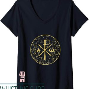 Chi Omega T-Shirt Rho Alpha And Christogram Jesus