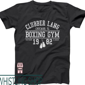 Clubber Lang T-Shirt Boxing Gym Workout Training Train Old