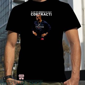 Coach Prime T-shirt A Lot Of Zeros In That Contract T-shirt