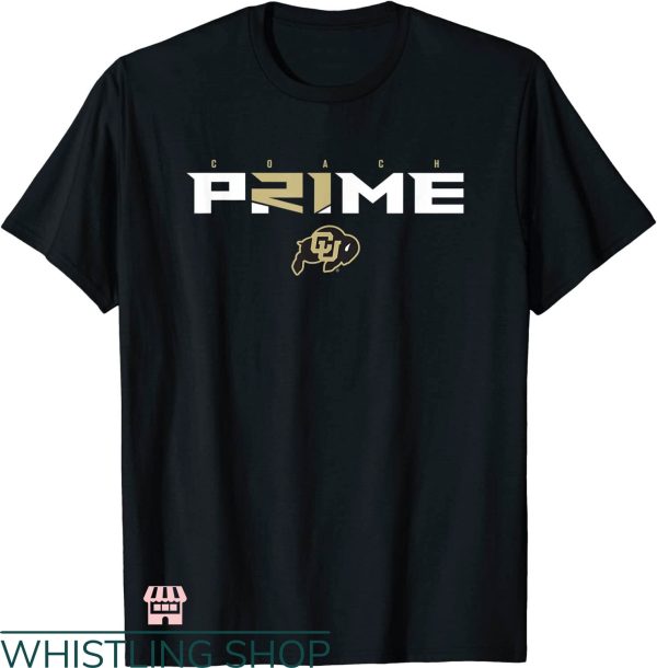 Coach Prime T-shirt Coach Prime Colorado Buffaloes T-shirt