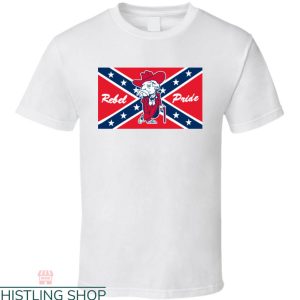 Confederate Flag T-Shirt Rebel Pride American History Tee